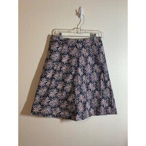 Gap Skirt Women's Size 2 Black Business Casual Y2K Retro Flare Boho AC6